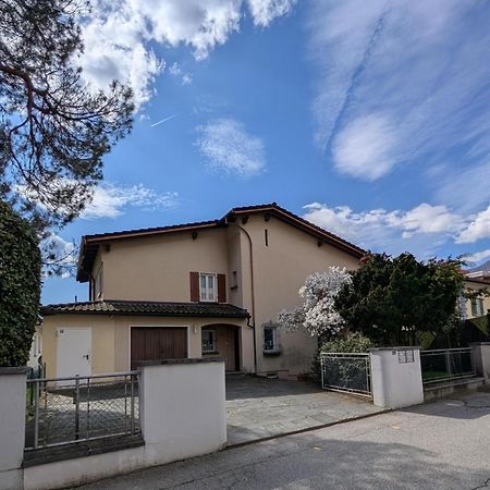Locarno, Casa Pioda - Nahe Zentrum, Mit Balkon Und Parkplatz Exterior photo